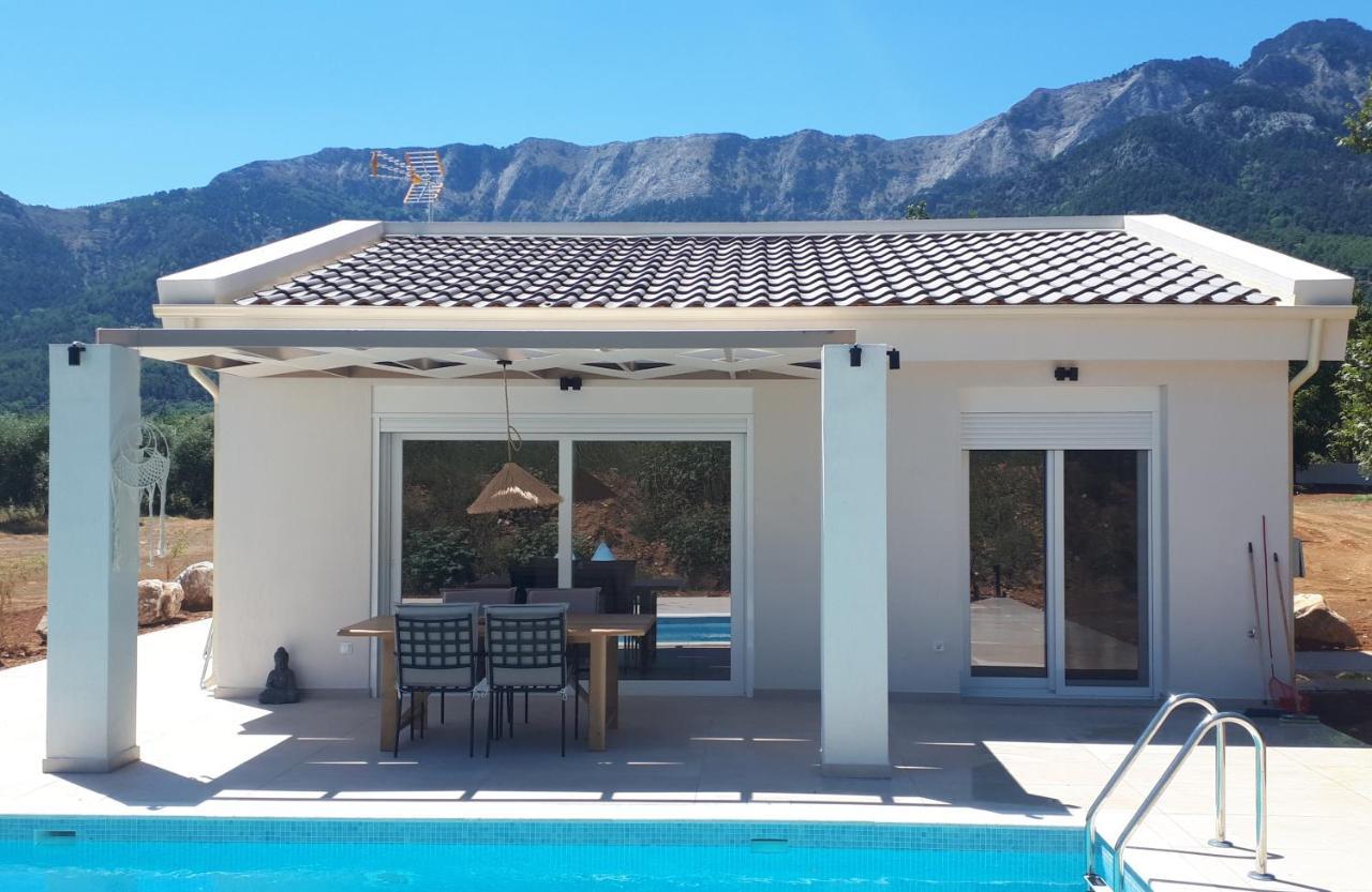 Casa O' - Moderne Villa Mit Grosser Terrasse Und Privatem Swimmingpool Skala Potamia  Eksteriør billede