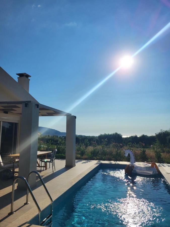 Casa O' - Moderne Villa Mit Grosser Terrasse Und Privatem Swimmingpool Skala Potamia  Eksteriør billede