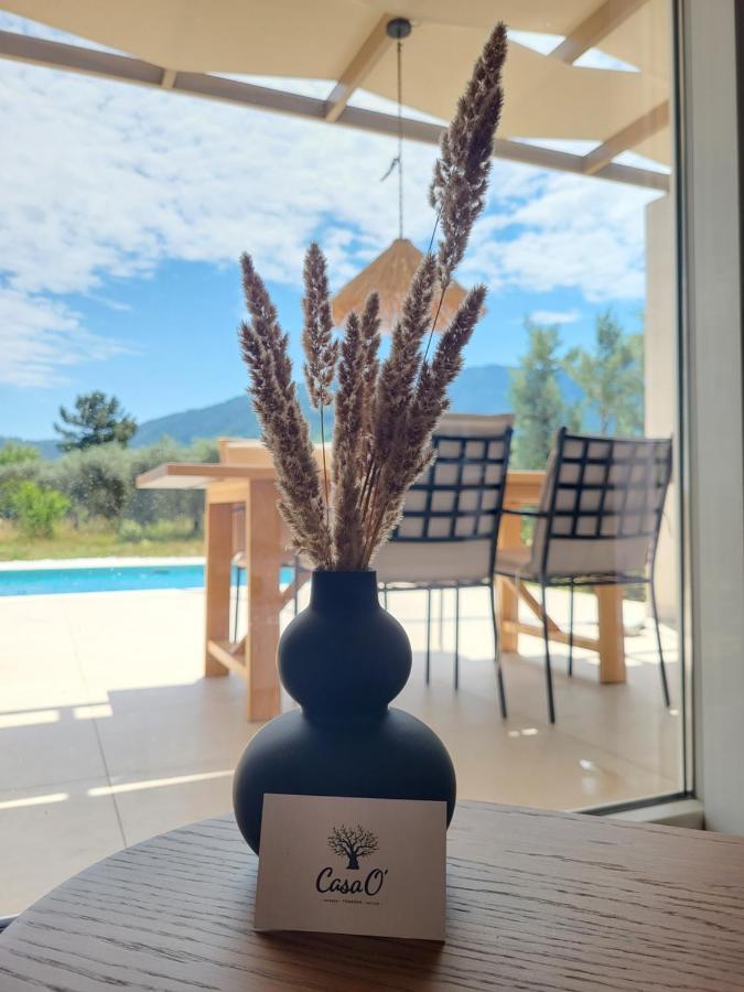 Casa O' - Moderne Villa Mit Grosser Terrasse Und Privatem Swimmingpool Skala Potamia  Eksteriør billede