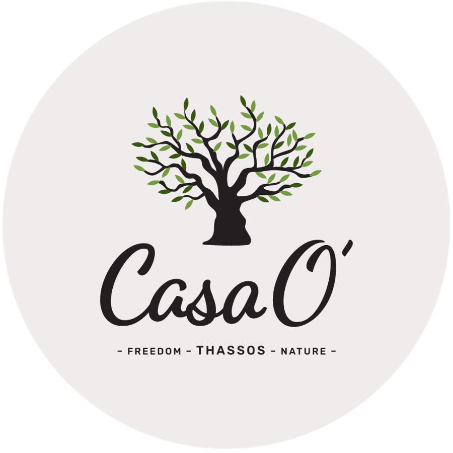 Casa O' - Moderne Villa Mit Grosser Terrasse Und Privatem Swimmingpool Skala Potamia  Eksteriør billede