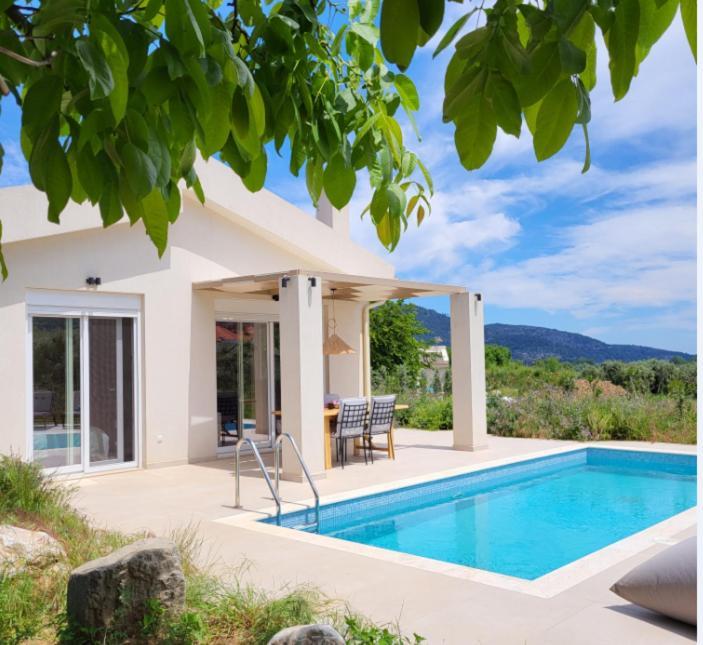 Casa O' - Moderne Villa Mit Grosser Terrasse Und Privatem Swimmingpool Skala Potamia  Eksteriør billede
