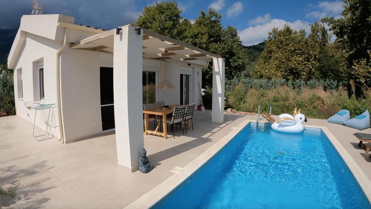 Casa O' - Moderne Villa Mit Grosser Terrasse Und Privatem Swimmingpool Skala Potamia  Eksteriør billede