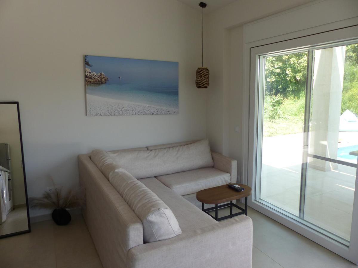 Casa O' - Moderne Villa Mit Grosser Terrasse Und Privatem Swimmingpool Skala Potamia  Eksteriør billede
