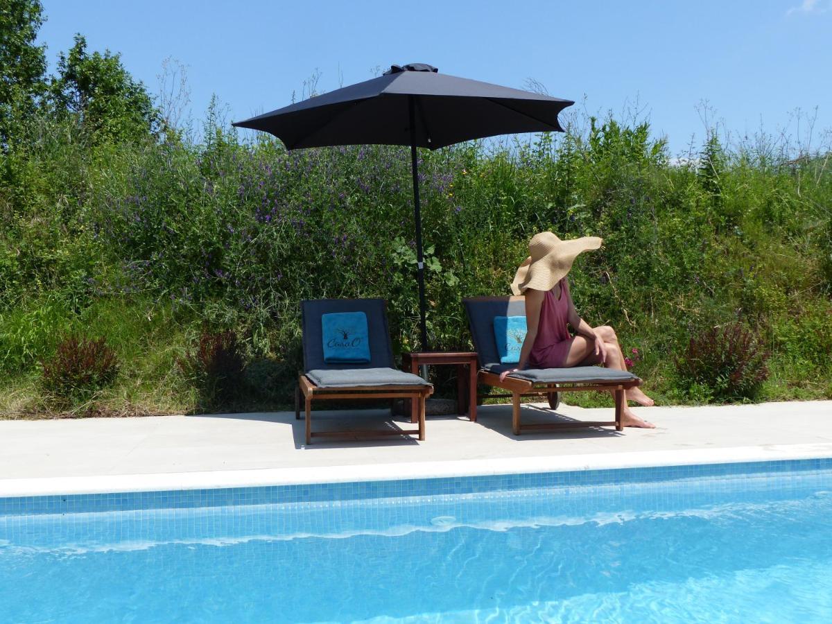 Casa O' - Moderne Villa Mit Grosser Terrasse Und Privatem Swimmingpool Skala Potamia  Eksteriør billede